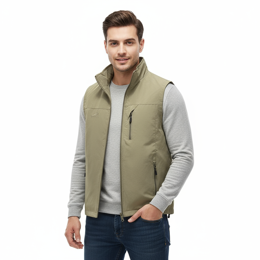 Heren Allround Bodywarmer Met Rits