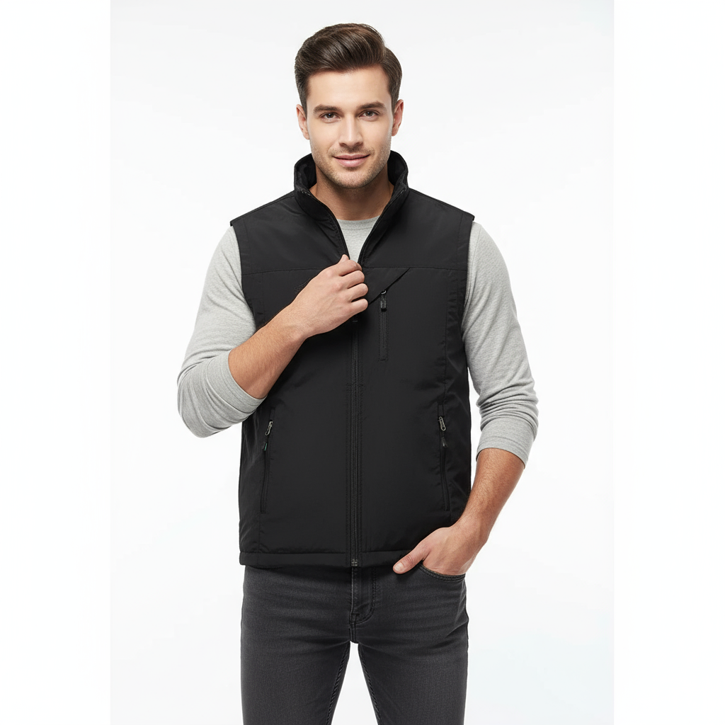 Heren Allround Bodywarmer Met Rits
