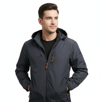 Winddichte Herenjas Met Capuchon