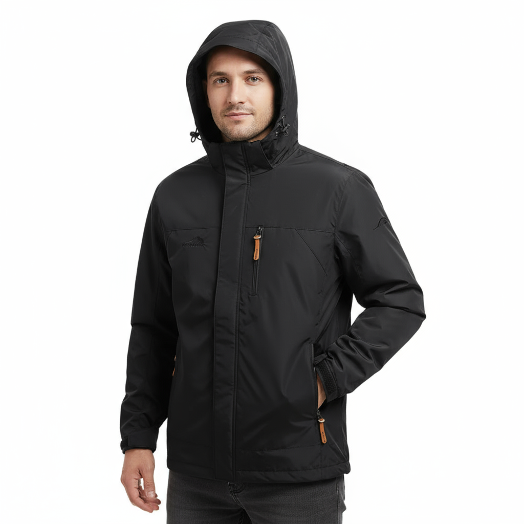 Winddichte Herenjas Met Capuchon