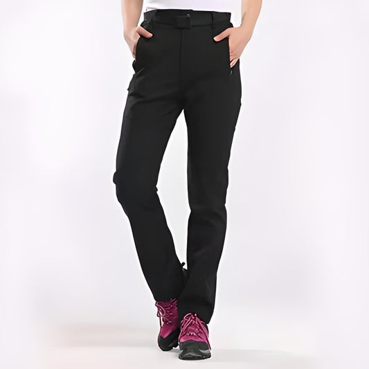 Dames Outdoor Broek Met Ritszakken En Tailleband